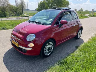 Fiat 500 1.2 S&amp;S Lounge !OPEN PANODAK!  !LEER! AUTOMAAT!