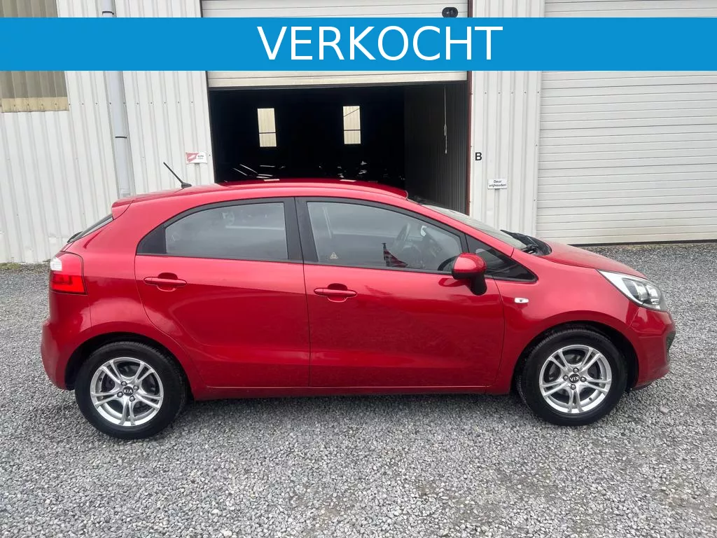 Kia Rio VERKOCHT!